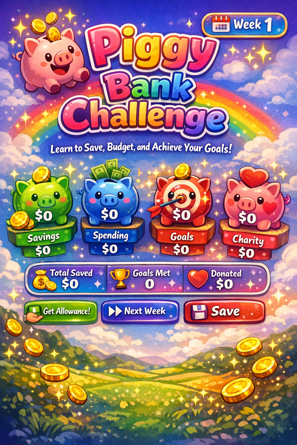 Piggy Bank Challenge